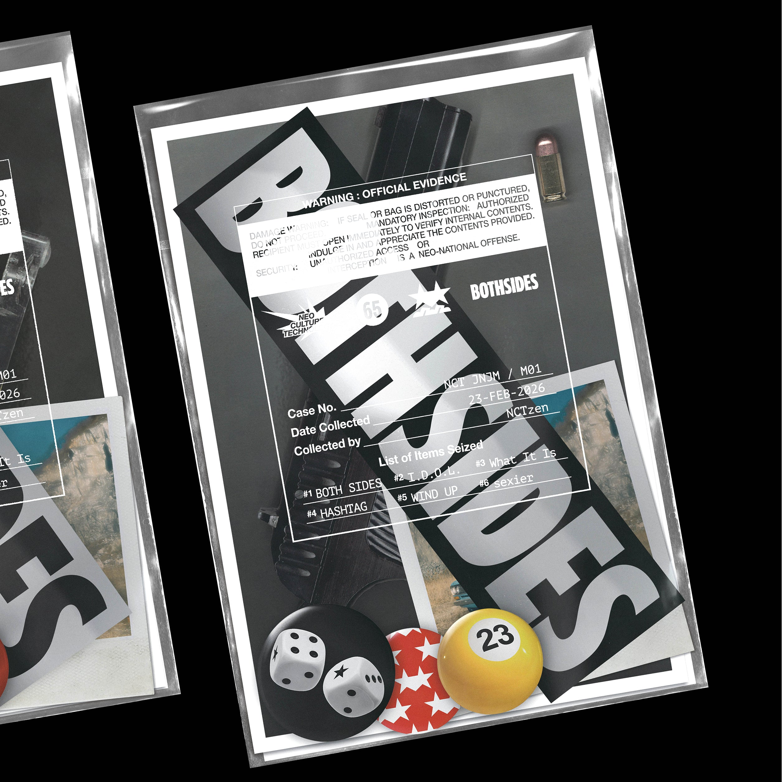 NCT JNJM 1ST MINI ALBUM - BOTH SIDES (EVIDENCE VER/SMART ALBUM)