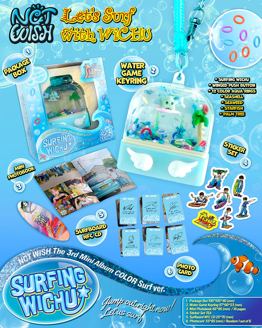 NCT WISH 3RD MINI ALBUM - COLOR (SURF VER.)