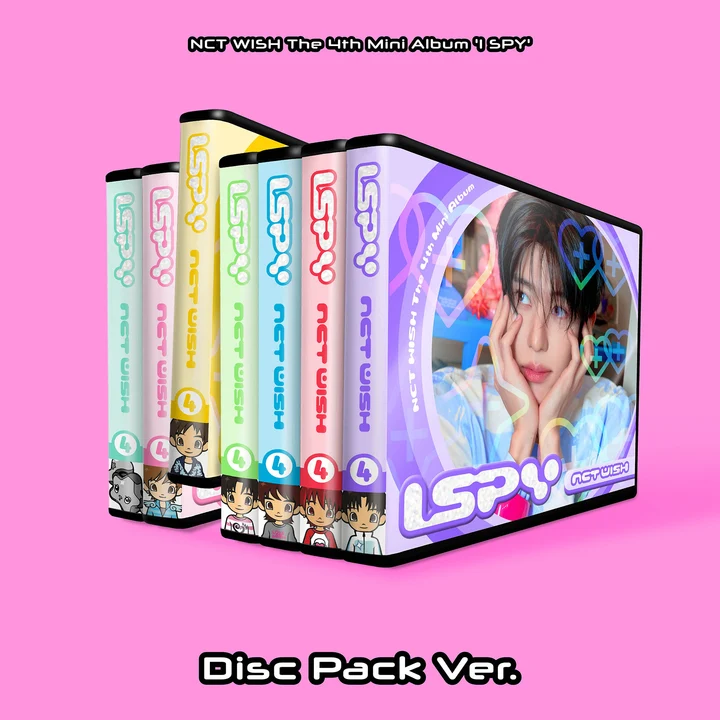 NCT WISH - 4TH MINI ALBUM [I SPY] (DISC PACK VER)