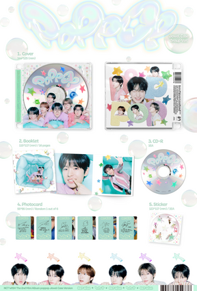 NCT WISH 2ND MINI ALBUM - POPPOP (JEWEL CASE VER.)