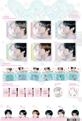 NCT WISH 2ND MINI ALBUM - POPPOP (JEWEL CASE VER.)