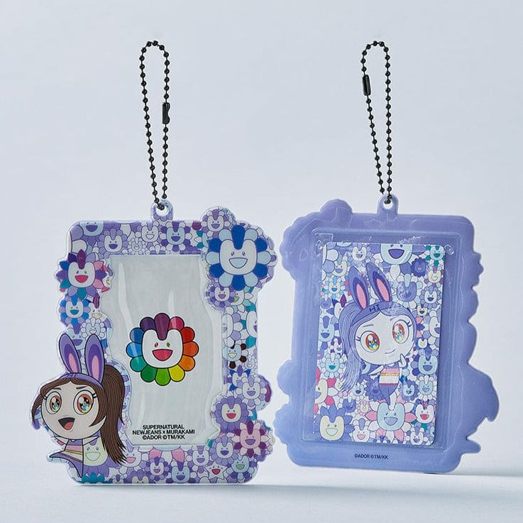 NEWJEANS - NEWJEANS X MURAKAMI PHOTOCARD HOLDER KEYRING