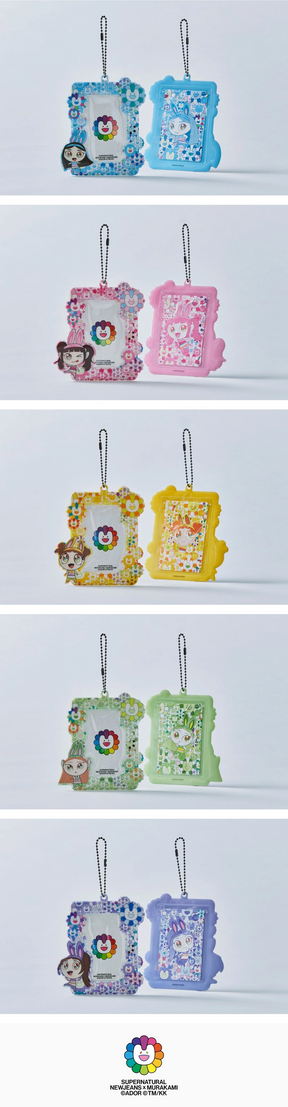 NEWJEANS - NEWJEANS X MURAKAMI PHOTOCARD HOLDER KEYRING