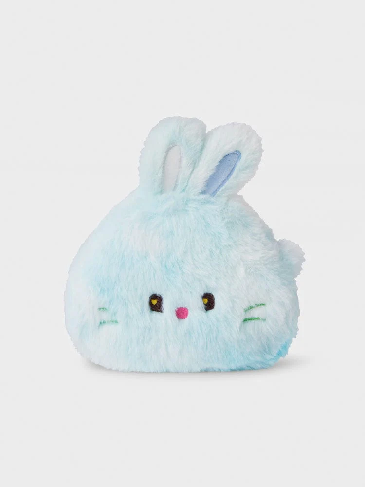 NEWJEANS X LINE FRIENDS© OFFICIAL MERCHANDISE BUNINI PLUSH MINI POUCH (MULTI COLOUR)