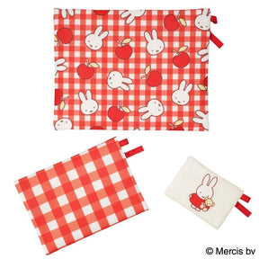 MIFFY© 3in1 Pouch Set Checker (Japan Edition)