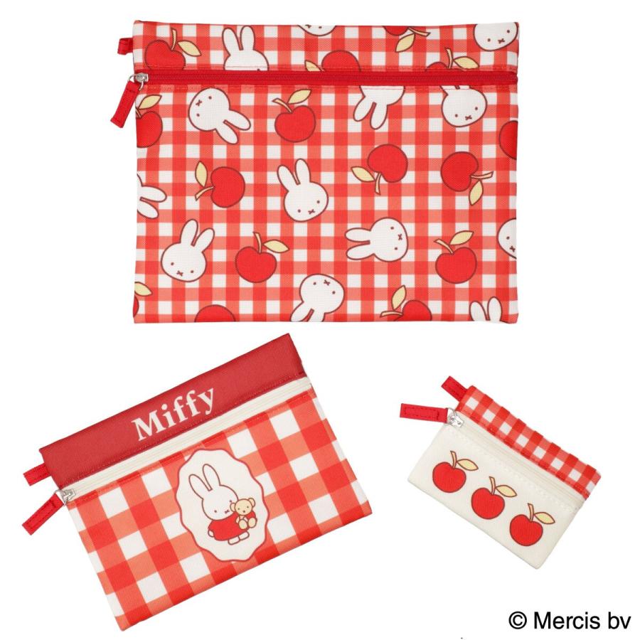 MIFFY© 3in1 Pouch Set Checker (Japan Edition)