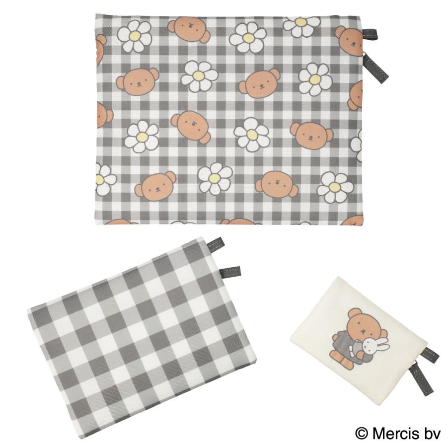 MIFFY© 3in1 Pouch Set Checker (Japan Edition)