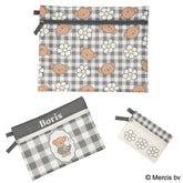 MIFFY© 3in1 Pouch Set Checker (Japan Edition)