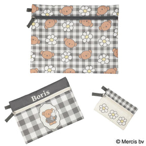 MIFFY© 3in1 Pouch Set Checker (Japan Edition)