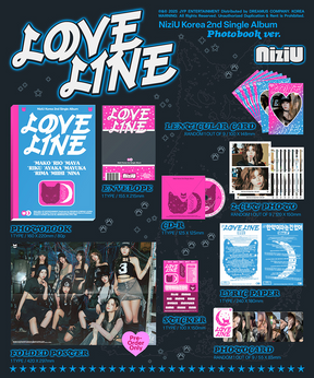 NIZIU 2ND SINGLE ALBUM - LOVE LINE