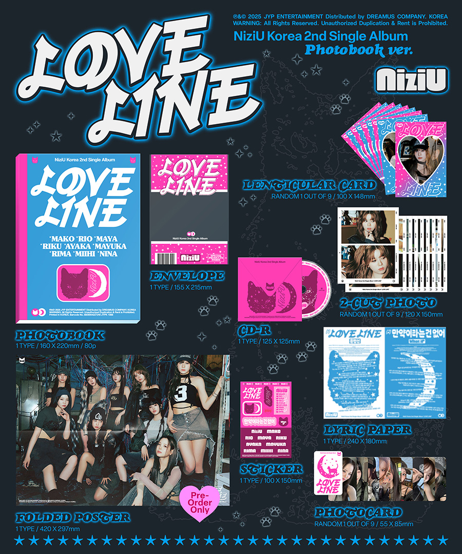NIZIU 2ND SINGLE ALBUM - LOVE LINE