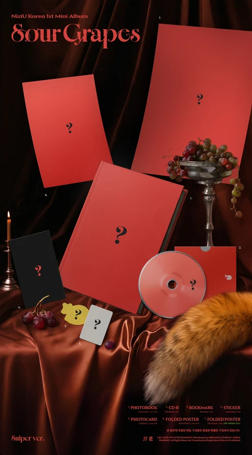NIZIU - 1ST MINI ALBUM [SOUR GRAPES]