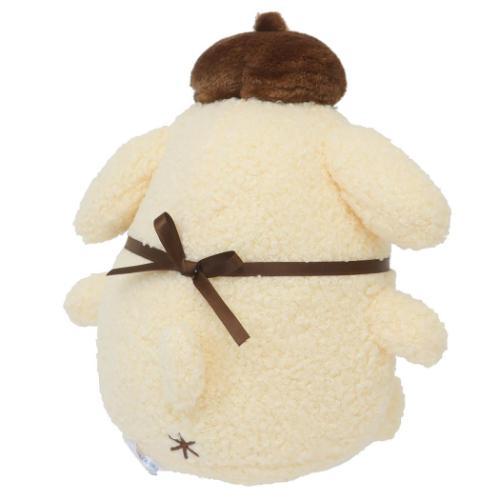 SANRIO© Pompompurin Plush with Bib (Japan Edition)
