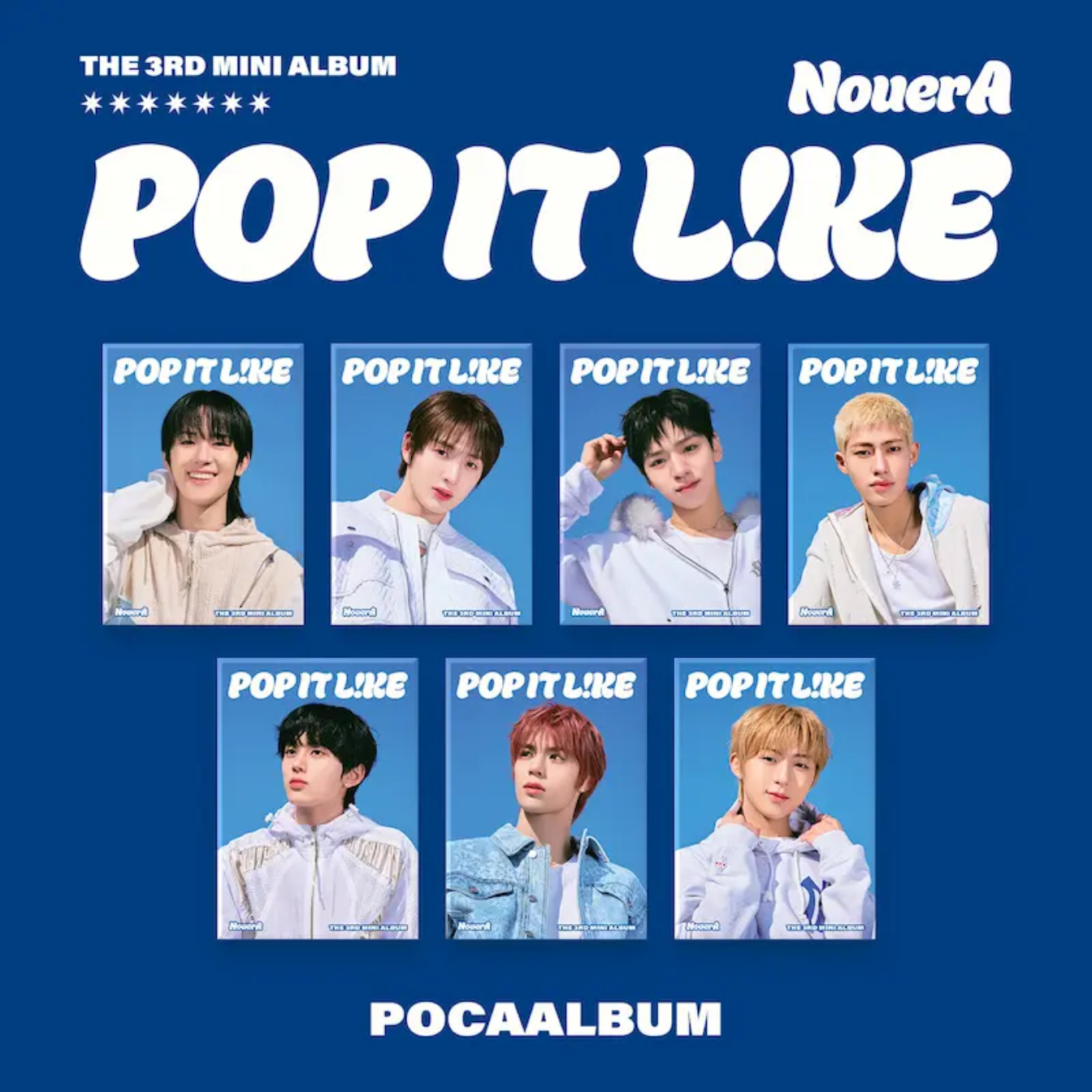 NOUERA 3RD MINI ALBUM - POP IT LIKE (POCA VER.)