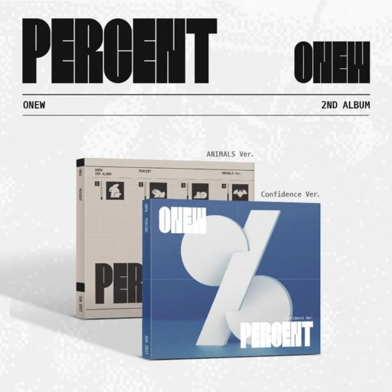 ONEW 2ND ALBUM - PERCENT (DIGIPACK VER.)