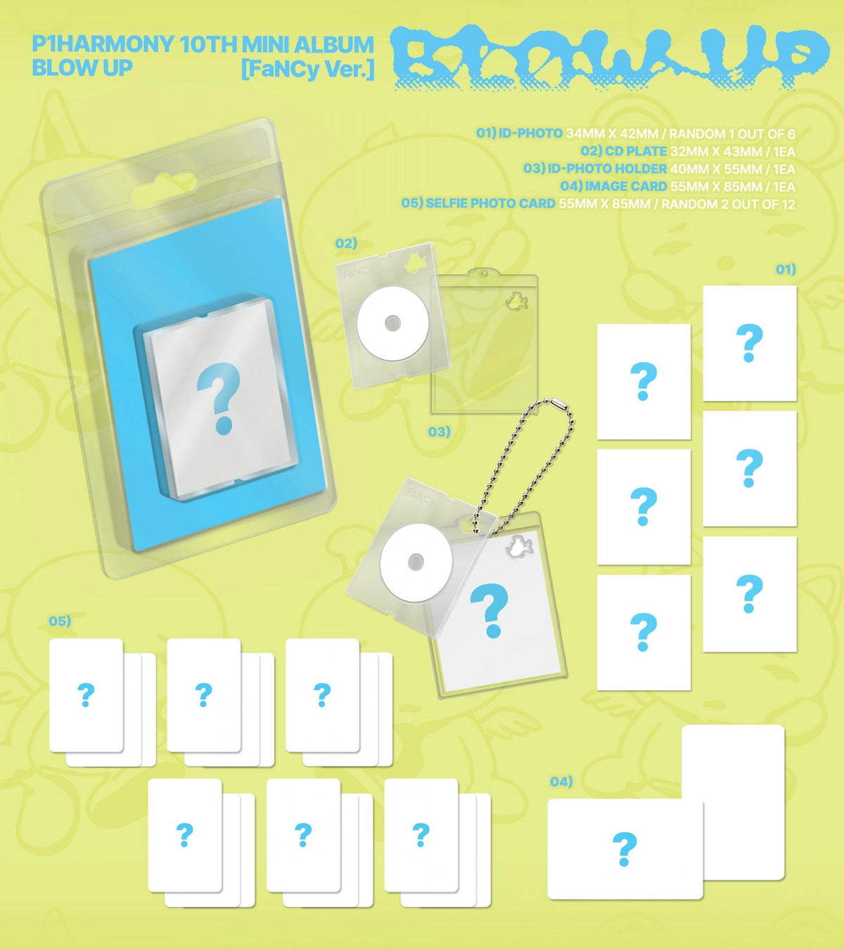 P1HARMONY - 10TH MINI ALBUM [BLOW UP] (FANCY VER.)