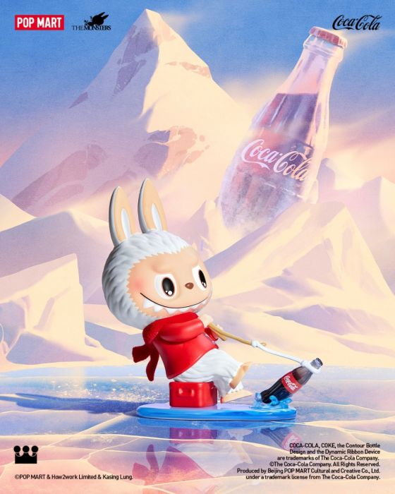 POP MART Authentic THE MONSTERS Labubu Mini CocaCola Mystery Box 10 Designs (Random)