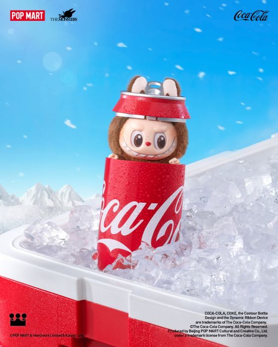 POP MART Authentic THE MONSTERS Labubu CocaCola Mystery Box