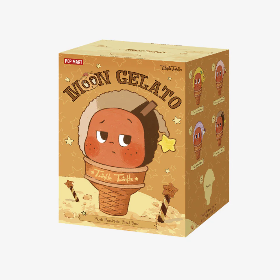 POP MART Twinkle Twinkle Moon Gelato Series Plush Mystery Box 4 Designs