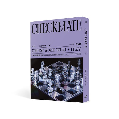 2022 ITZY THE 1ST WORLD TOUR [CHECKMATE] IN SEOUL (DVD) (2-DISC) (KOREA VERSION) + PHOTO CARD SET