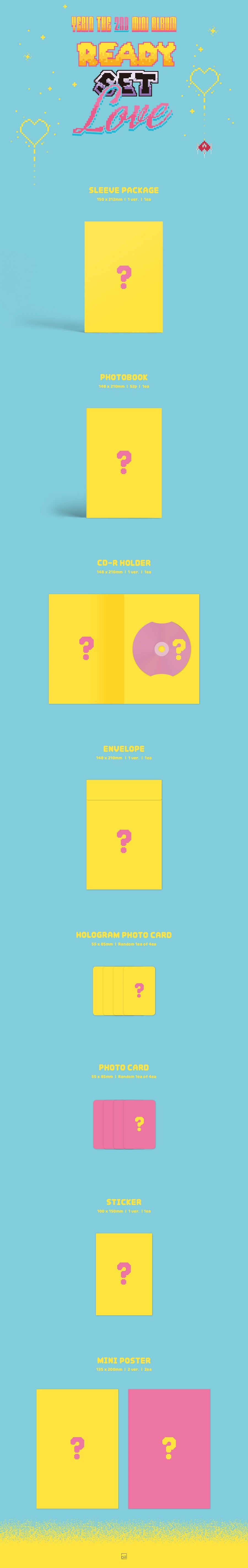 YERIN Mini Album Vol. 2 - Ready, Set, LOVE