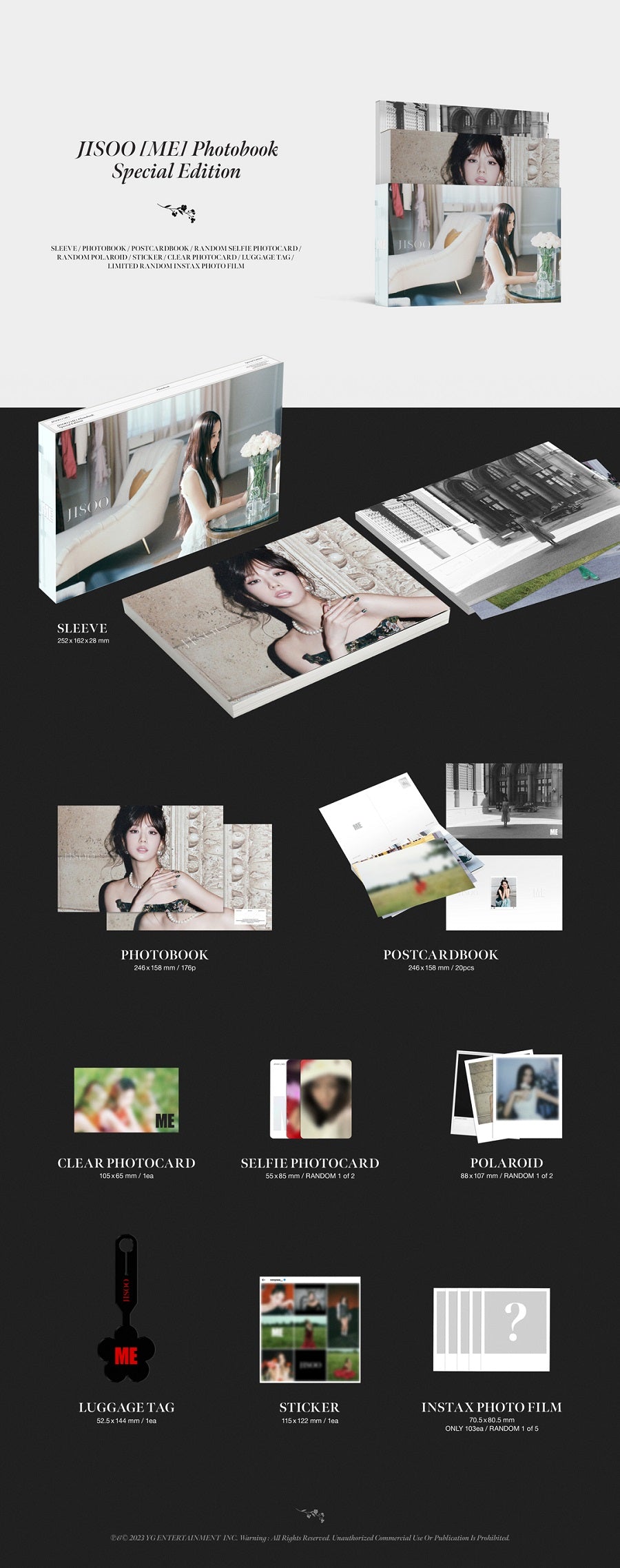 BLACKPINK JISOO - ME PHOTOBOOK SPECIAL EDITION
