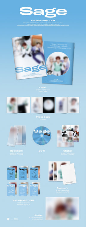 FTIsland Mini Album Vol. 9 - Sage
