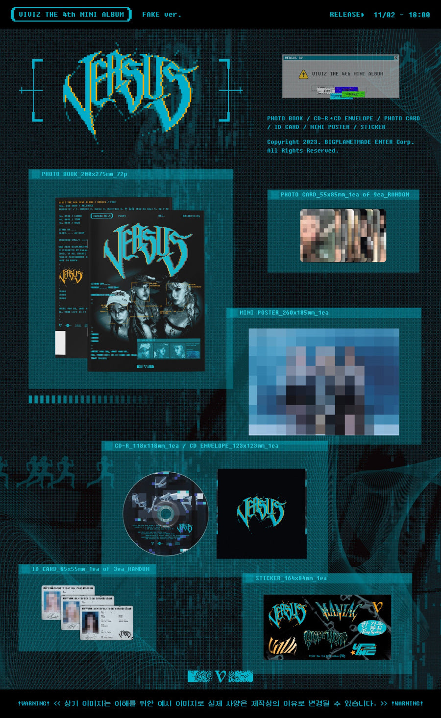 VIVIZ Mini Album Vol. 4 - VERSUS (Photobook Version)
