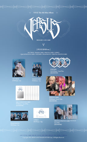 VIVIZ Mini Album Vol. 4 - VERSUS (PLVE Version)