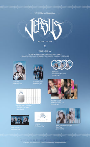 VIVIZ Mini Album Vol. 4 - VERSUS (PLVE Version)