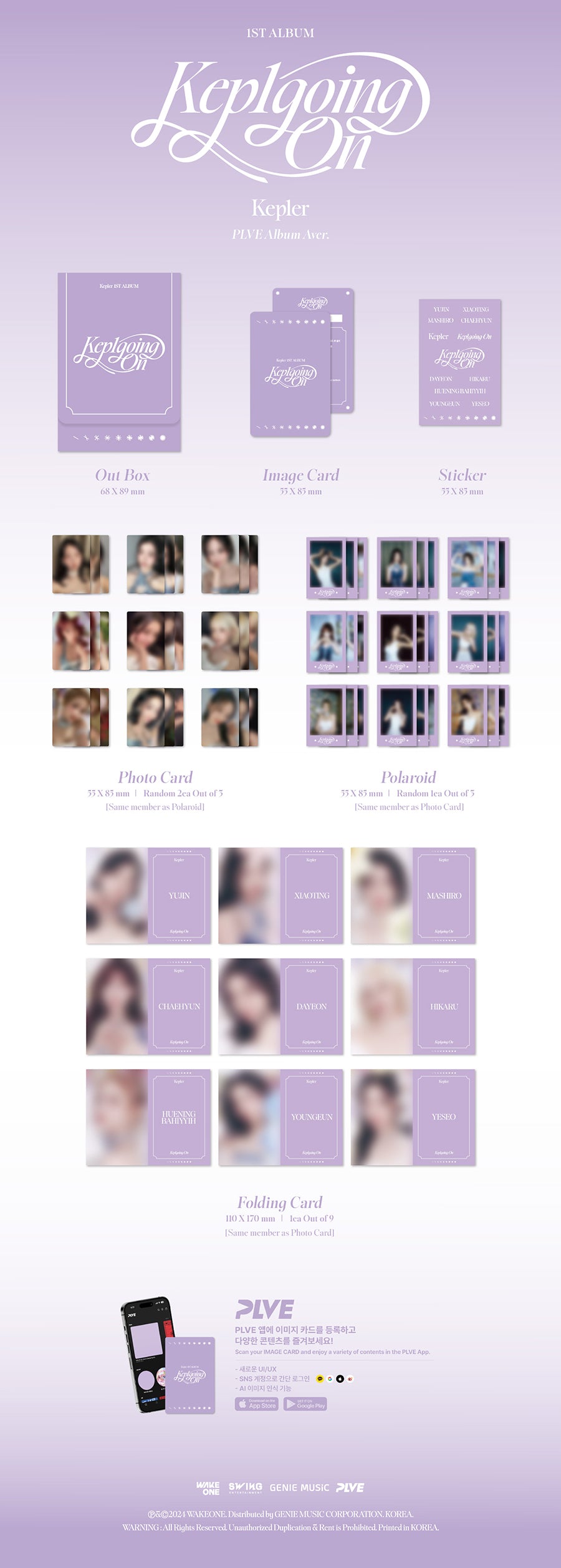 KEP1ER 1ST ALBUM - KEP1GOING ON (PLVE VERSION)