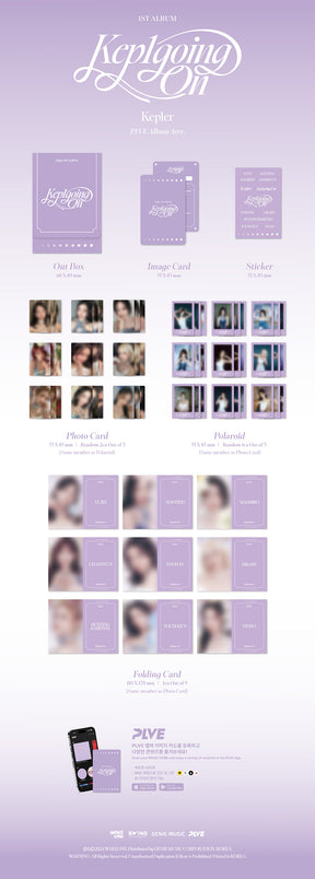 KEP1ER 1ST ALBUM - KEP1GOING ON (PLVE VERSION)