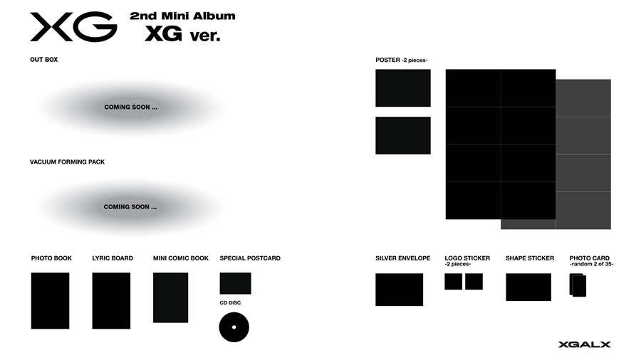 XG 2ND MINI ALBUM - AWE (XG VERSION)