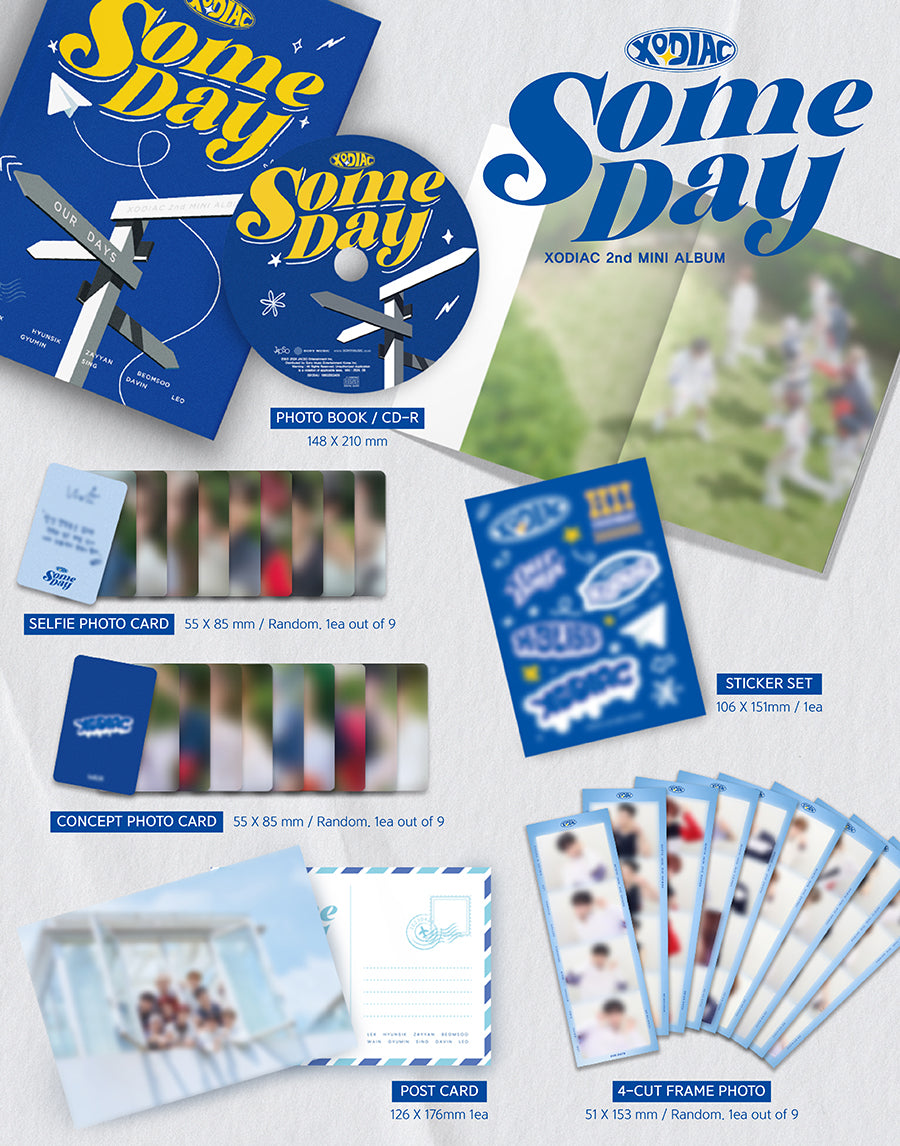 XODIAC 2ND MINI ALBUM - SOME DAY (PHOTOBOOK VERSION)