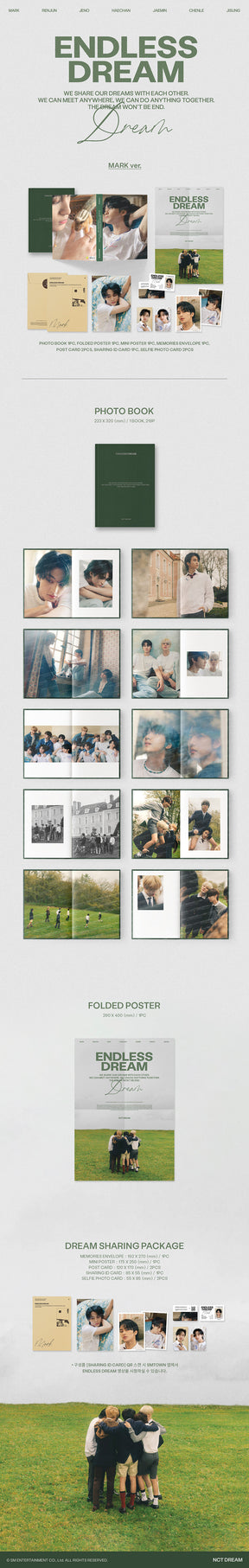 NCT DREAM PHOTO BOOK - ENDLESS DREAM