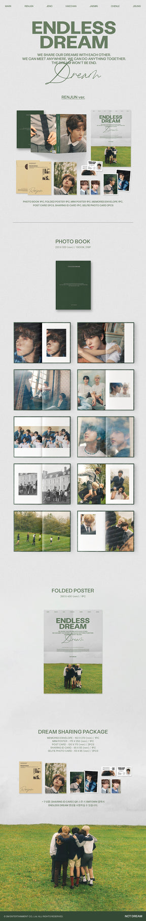 NCT DREAM PHOTO BOOK - ENDLESS DREAM
