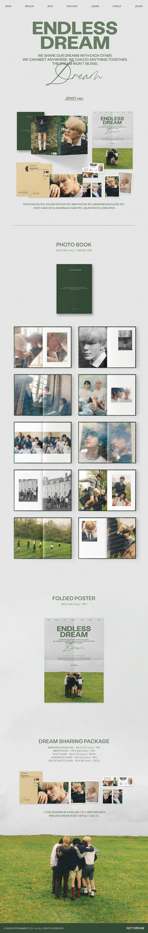 NCT DREAM PHOTO BOOK - ENDLESS DREAM