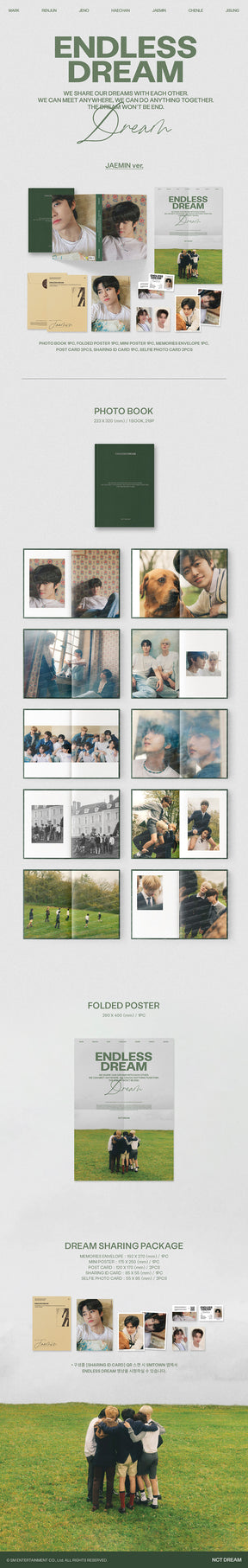 NCT DREAM PHOTO BOOK - ENDLESS DREAM