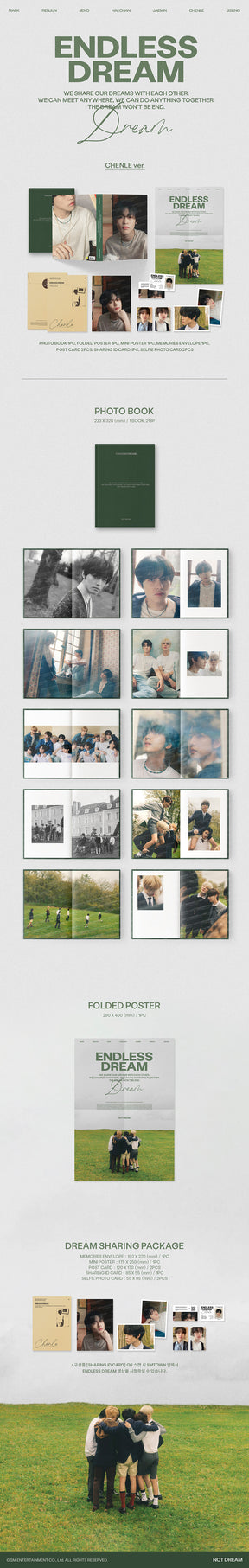 NCT DREAM PHOTO BOOK - ENDLESS DREAM