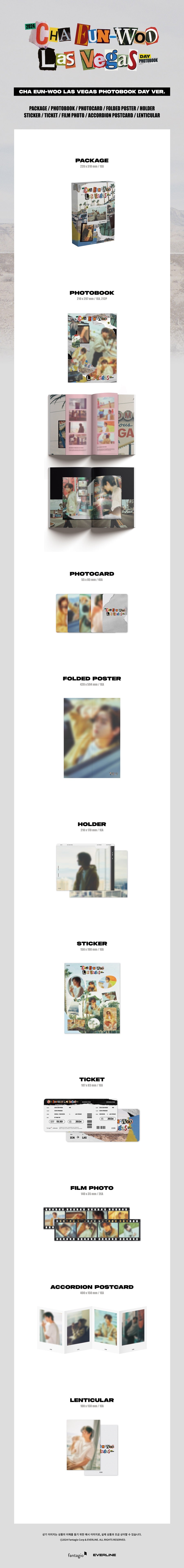 CHA EUN WOO - LAS VEGAS PHOTOBOOK