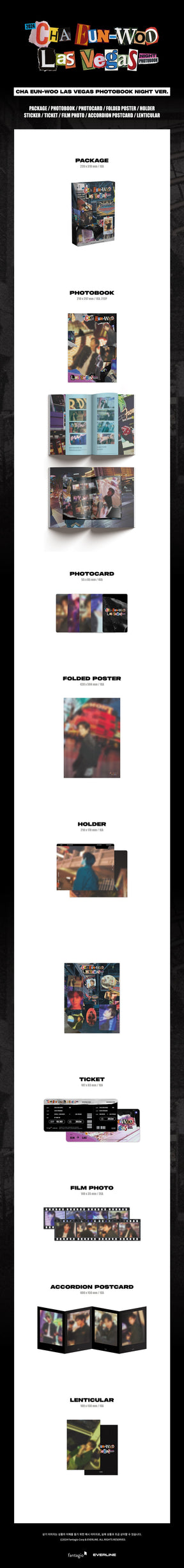 CHA EUN WOO - LAS VEGAS PHOTOBOOK