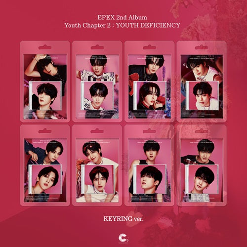EPEX 2ND ALBUM - SOHWA(韶華) CHAPTER 2: THE DEFICIENCY OF YOUTH (KEYRING ALBUM)