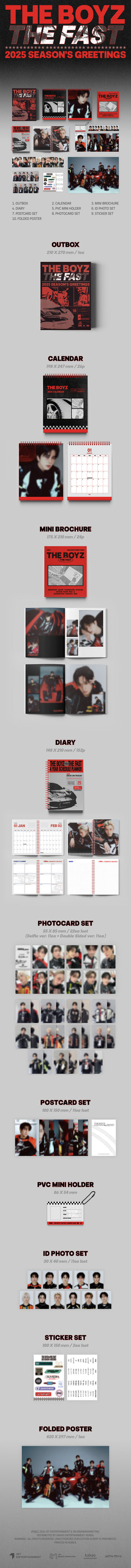 THE BOYZ 2025 SEASON'S GREETINGS - THE FAST
