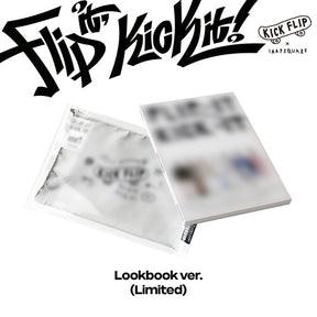 KICKFLIP 1ST MINI ALBUM - FLIP IT, KICK IT! (LOOKBOOK VER.) (LIMITED EDITION)