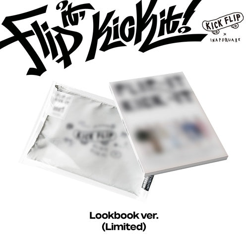 KICKFLIP 1ST MINI ALBUM - FLIP IT, KICK IT! (LOOKBOOK VER.) (LIMITED EDITION)