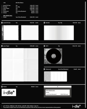 I-DLE - 8TH MINI ALBUM: WE ARE (SPECIAL JEWEL VER.)