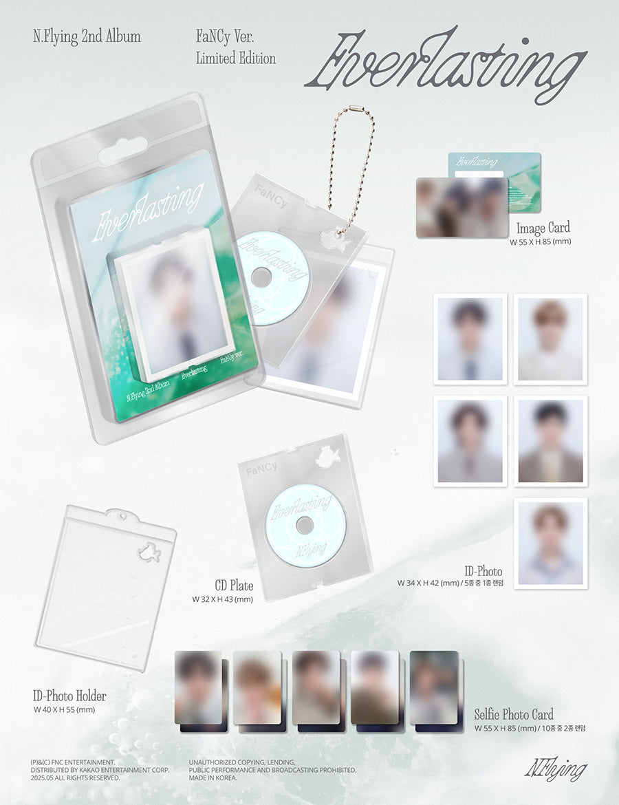 N.FLYING 2ND ALBUM - EVERLASTING (FANCY VER.) (LIMITED EDITION)