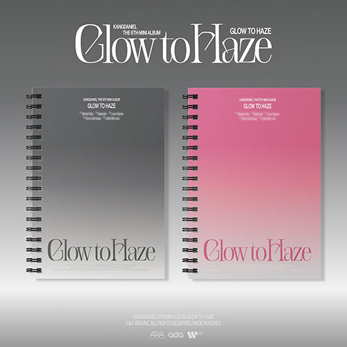 KANG DANIEL 6TH MINI ALBUM - GLOW TO HAZE (PHOTO BOOK VER.)