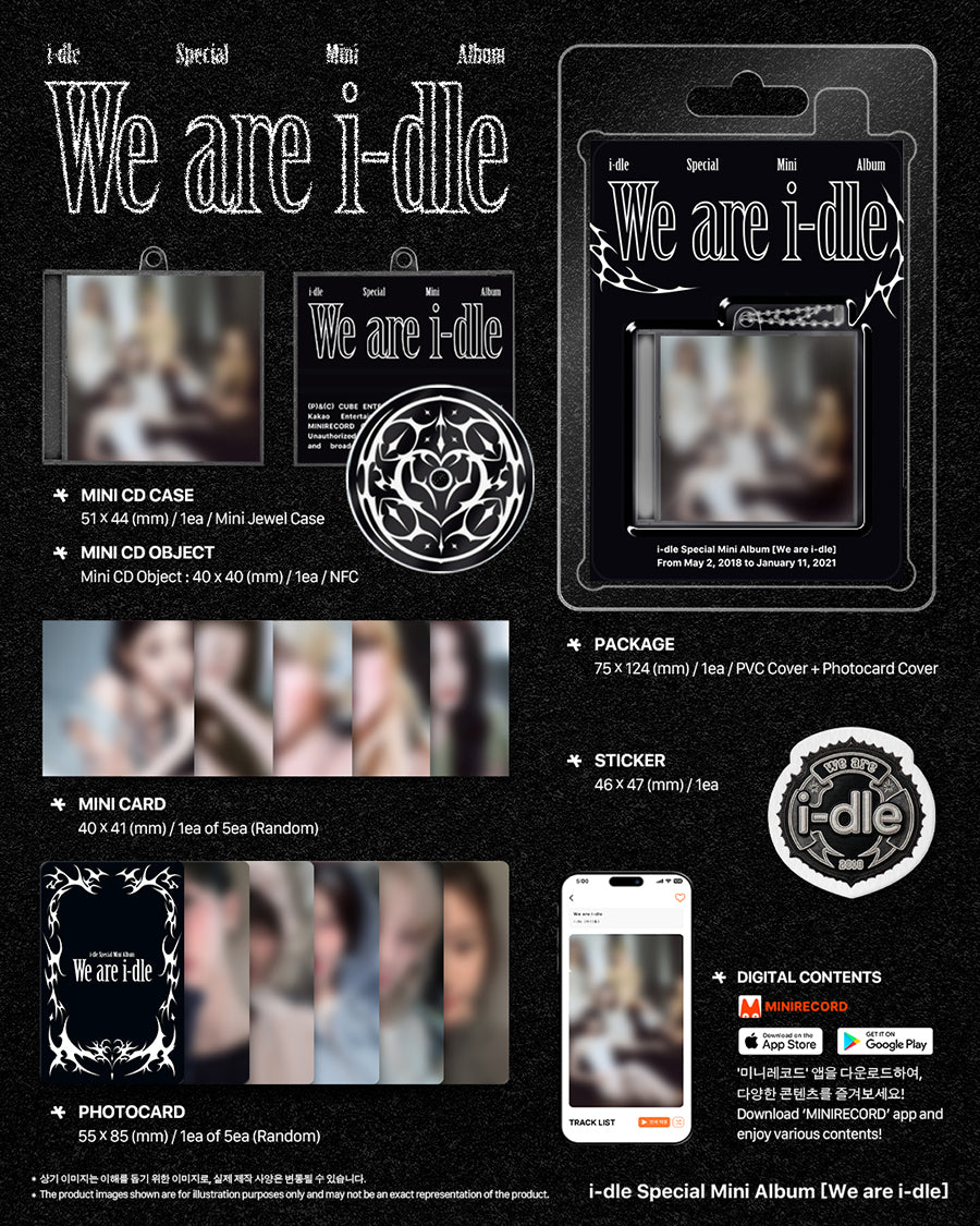 I-DLE SPECIAL MINI ALBUM - WE ARE I-DLE (PLATFORM VER.)