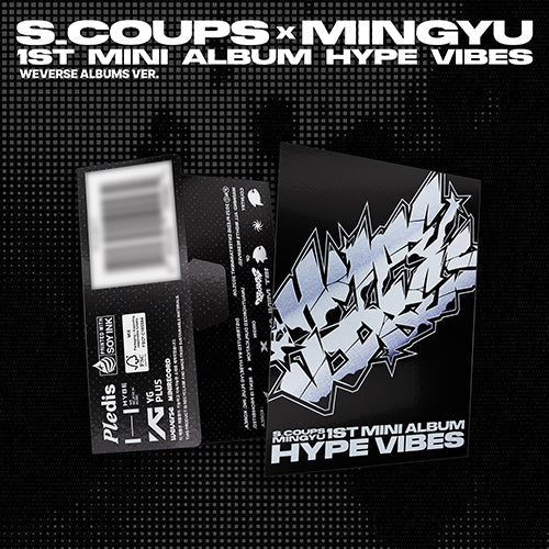S.COUPSXMINGYU (SEVENTEEN) 1ST MINI ALBUM - HYPE VIBES (WEVERSE ALBUMS VER.)